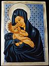 Madonna col Bambino una copia dell'icona medievale del Jean Malouel