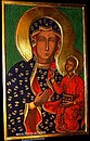 Nostra Signora di Czestochowa icona bizantina dal Santuario di Czestochowa - Jasna Góra XV secolo